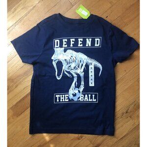 🆕Trex Size 7-8 Blue Soccer Tee